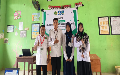 Siswi MTs Negeri 4 Bolsel Ikuti Seleksi OSN Tingkat Kabupaten Bolmong Selatan